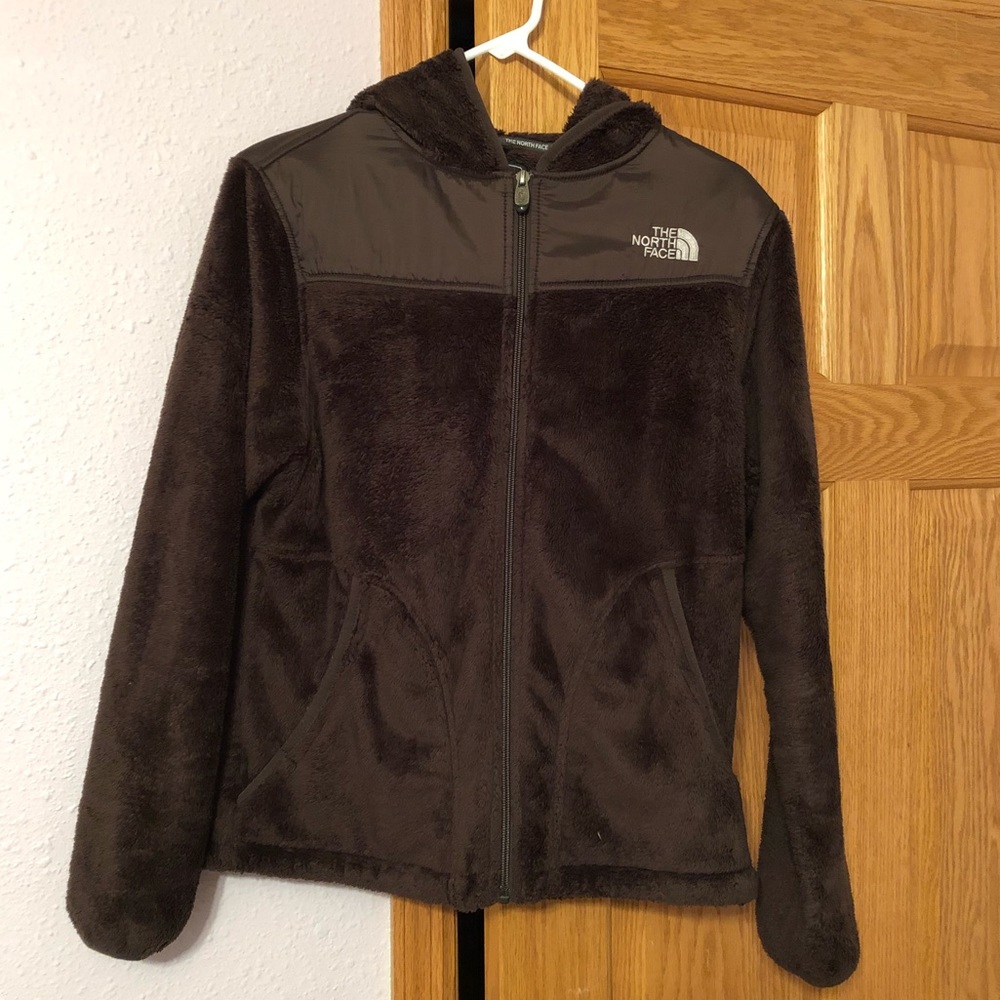 North Face Full Zip Brown Jacket